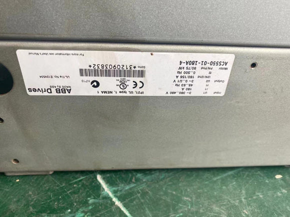 ABB ACS510-01-180A-4 used ACS51001180A4