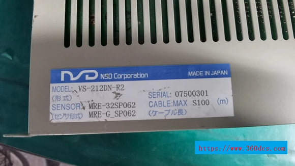 NSD VS-212DN-R2 used VS212DNR2