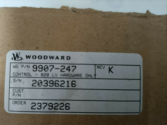 Woodward 9907-247 505TürbinKontrol 9907247