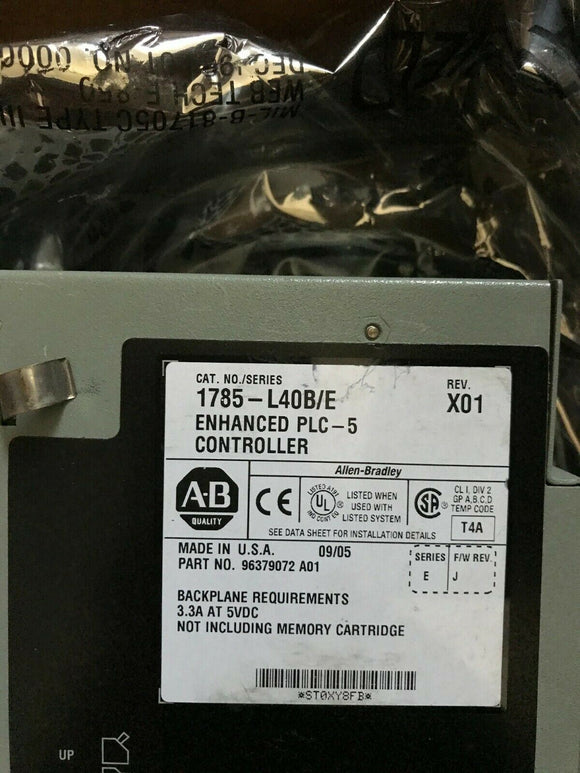 Allen Bradley 1785-L40B/E 1785L40B/E