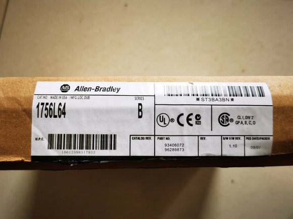 Allen Bradley 1756-L64/B 1756L64/B