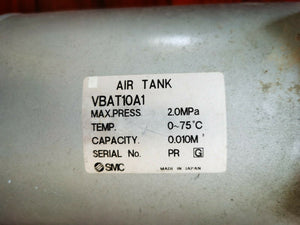 SMC VBAT1OA1 AIR TANK