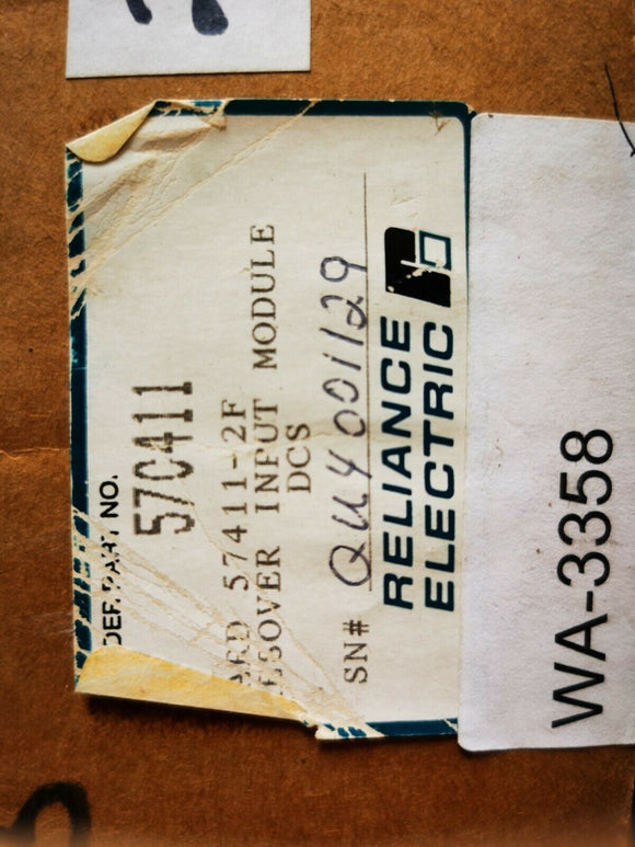 Reliance Electric 57C411 57C411-2f