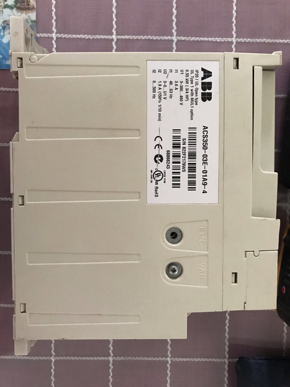 ABB ACS350-03E-01A9-4 used ACS35003E01A94