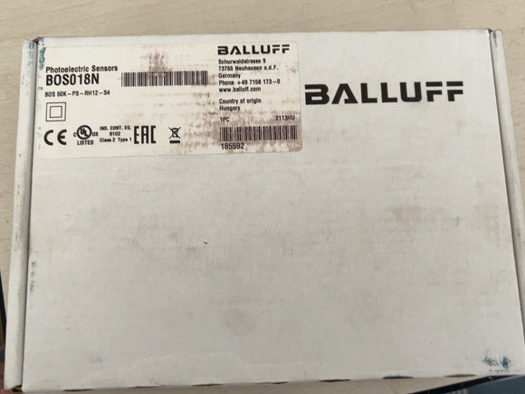 1PC New For BALLUFF Sensor BOS 50K-PS-RH12-S4 BOS018N #LMJ