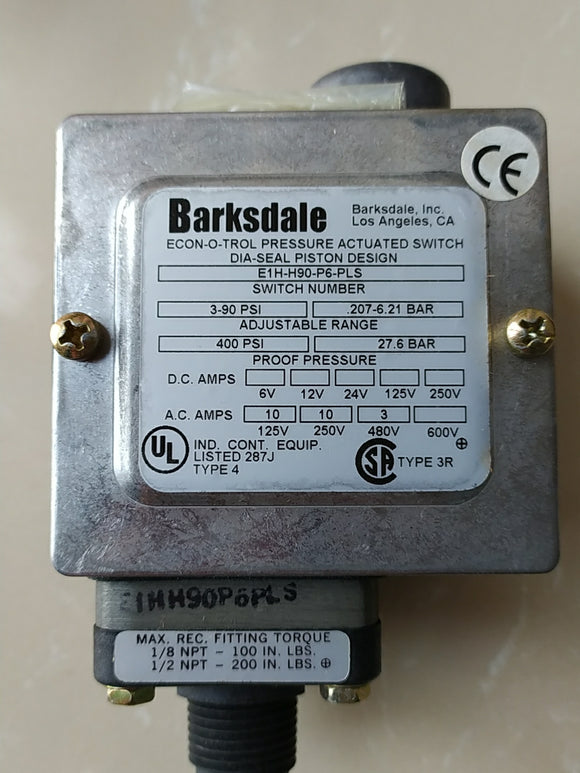 BARKSDALE   E1H-H90-P6-PLS  USED