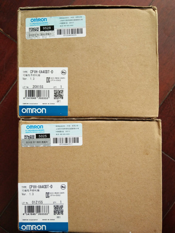 OMRON CP1H-XA40DT-D new CP1HXA40DTD