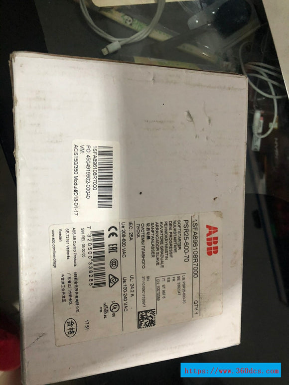 ABB PSR25-600-70  new PSR2560070