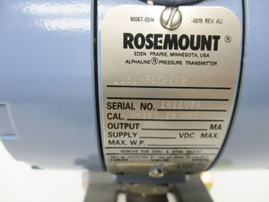 ROSEMOUNT knox30038523-1151HP4E22B2