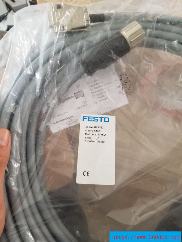 FESTO NEBM-M23G12-E-10 -N-S1G9 নতুন NEBMM23G12E10 NS1G9