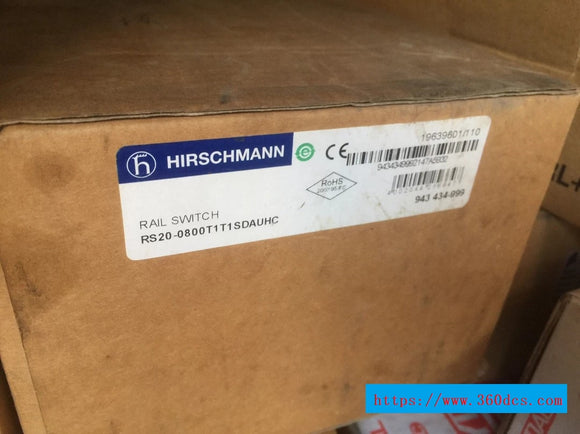 Hirschmann RS20-0800T1T1SDAUHC new RS200800T1T1SDAUHC