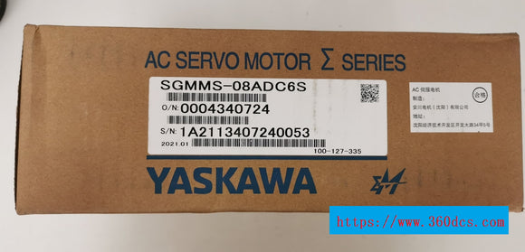 YASKAWA sgmms-08adc6s नई sgmms08adc6s