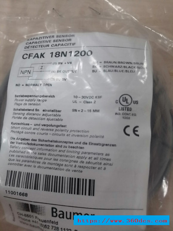 BAUMER cfak 18n 1200 yeni