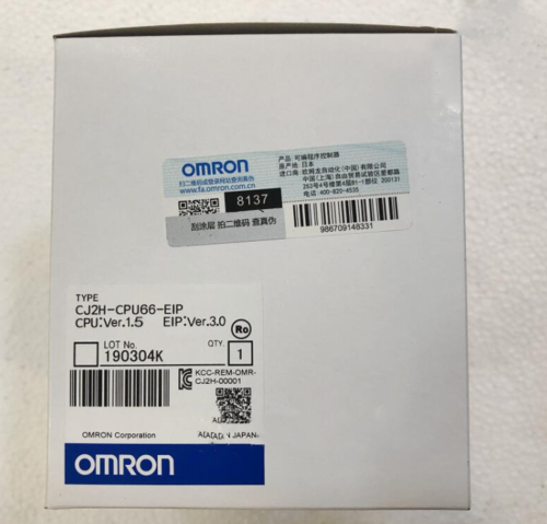 omron CJ2H-CPU66-EIP