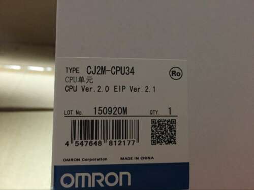 omron CJ2M-CPU34