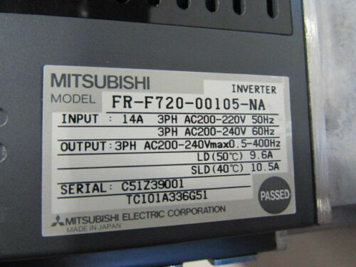 Mitsubishi FR-F720-00105-NA