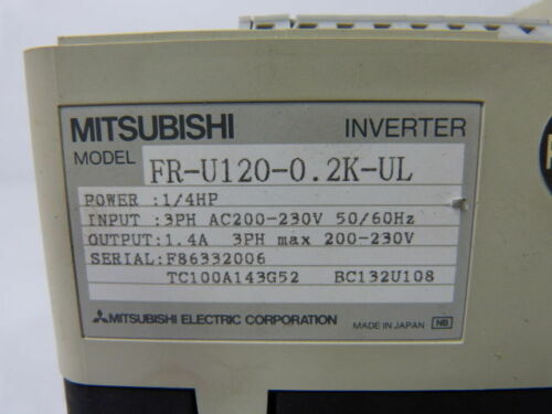 Mitsubishi FR-U120-0.2K-UL