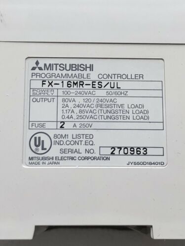 Mitsubishi FX-16-MR-ES/UL