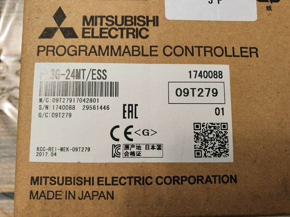 Mitsubishi FX3G-24MT/ESS