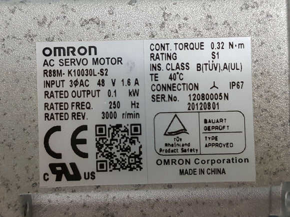 omron R88M-K10030L-S2