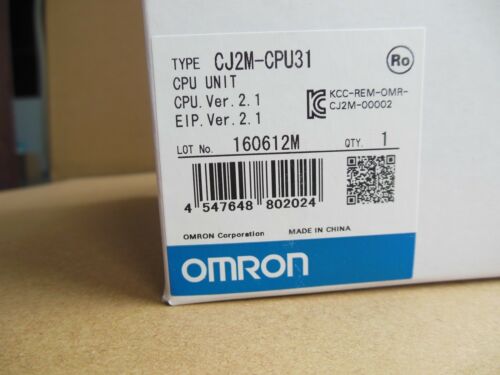 omron cj2m-cpu31