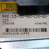 INDRAMAT RAC 3.5-150-460-L00-W1-220