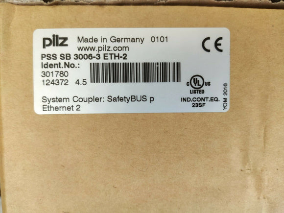 PILZ PSS SB 3006-3 ETH-2 301780