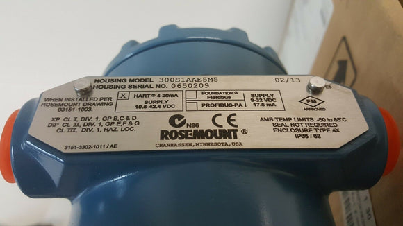 ROSEMOUNT 300S1AAE5M5