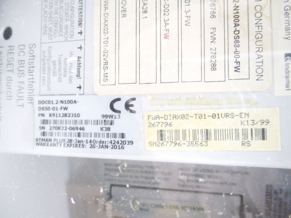 INDRAMAT DDC01.2-N100A-DS50-01-FW