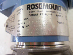 rosemount 3051CG2A22A1AB4E5L4