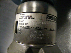 rosemount 300S1AAM5 C305121124-0000