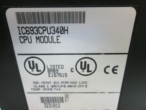 GE IC693CPU340h new